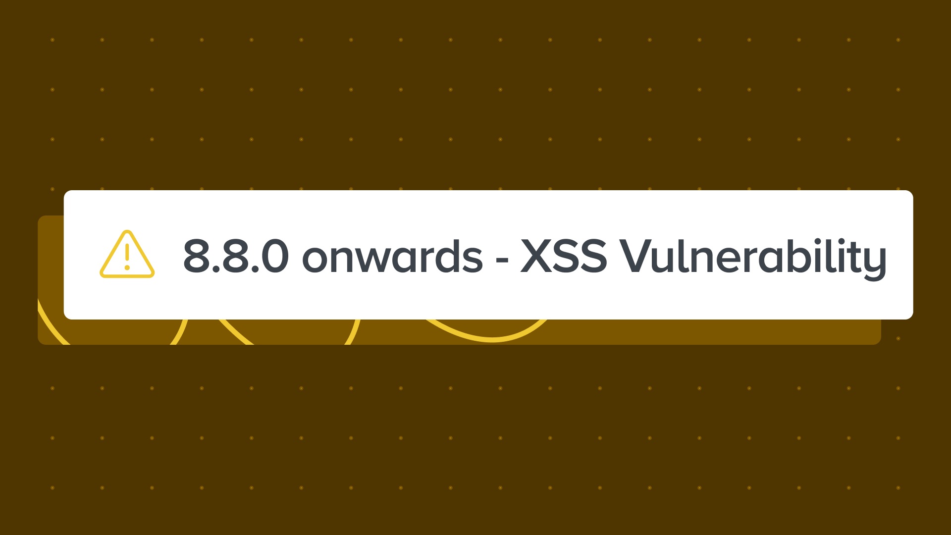 开发者公告：WooCommerce 8.8.0 及更高版本中的 XSS 漏洞