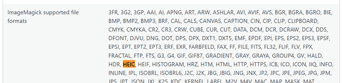 Imagick HEIC 格式支持